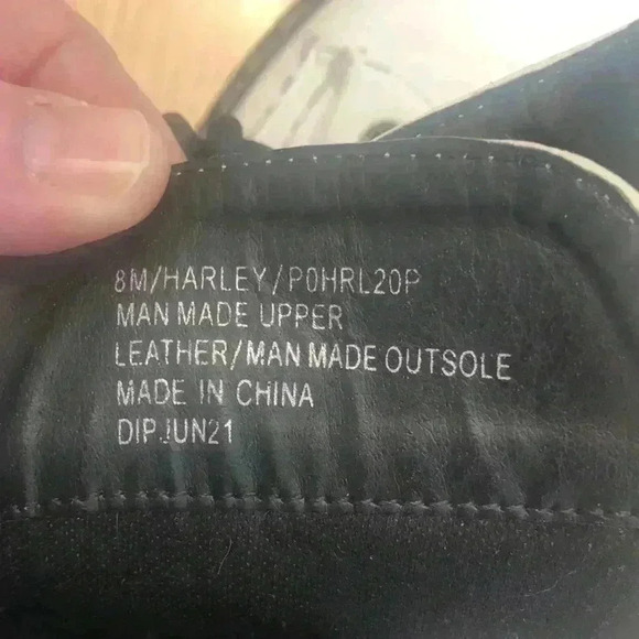 Sincerely Jules Harley leather combat boot. - Picture 12 of 12